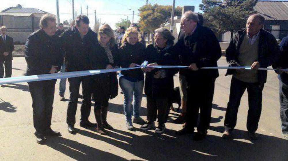 Inauguraron 20 cuadras de asfalto en Ciudadela