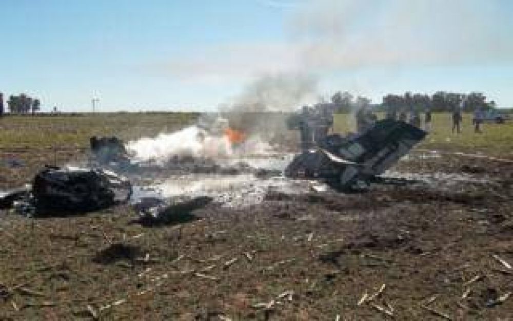 Tragedia en General Villegas: Muri el piloto de la avioneta