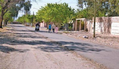En una semana se terminar� el pavimento de la calle Cosechero
