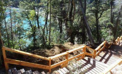 Repararon el sendero de la pen�nsula Quetrihu�