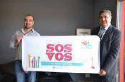 Berisso: Slezack se sum� a la campa�a �SOS VOS�