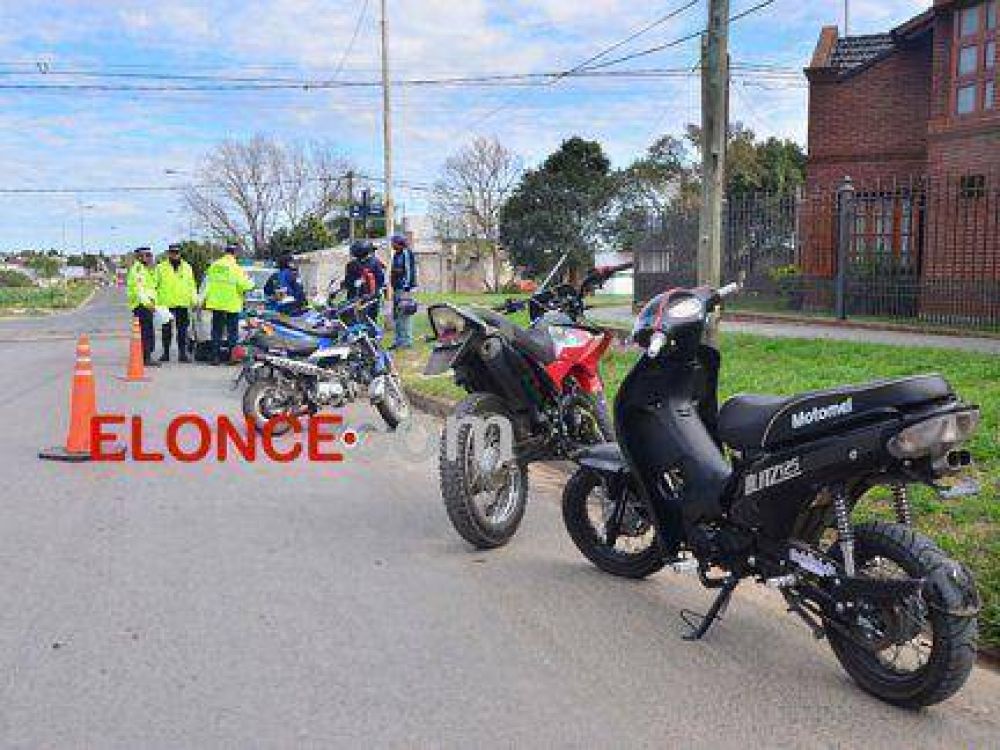 La Polica retuvo 874 motos en toda la provincia desde el inicio de los operativos