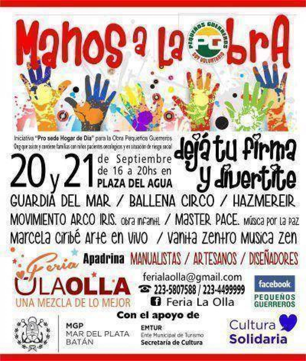 Feria solidaria a beneficio de Peque�os Guerreros
