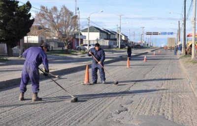 Inicia repavimentaci�n de la San Mart�n
