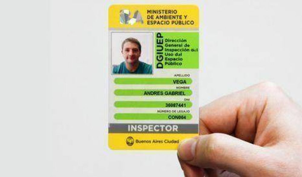 Presentaron nuevas credenciales para inspectores del espacio p�blico