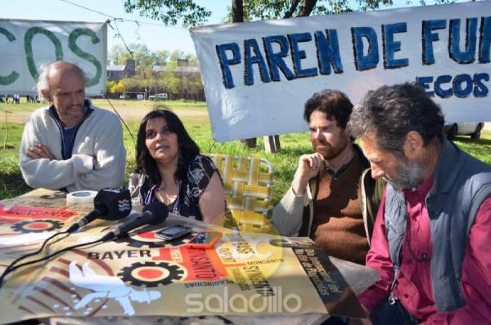 El Grupo ECOS particip� de encuentro de pueblos fumigados