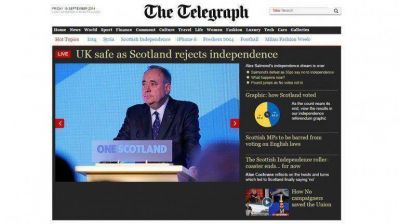 Los principales medios brit�nicos reflejaron el 