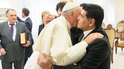 Maradona sobre el Papa: 