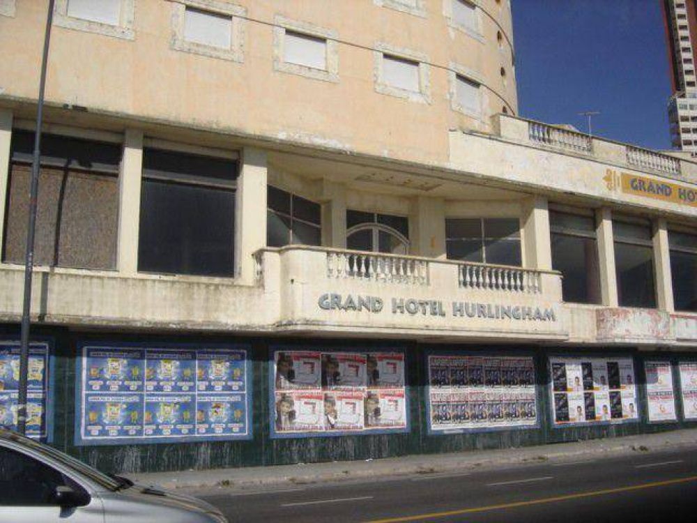 Demolern una parte del ex Hotel Hurlingham