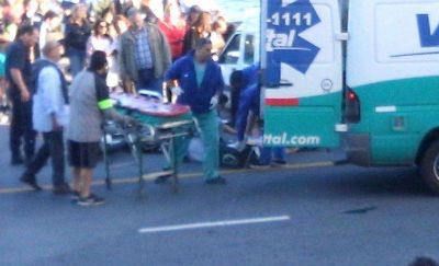 Jueves tr�gico: muri� motociclista tras chocar con una camioneta