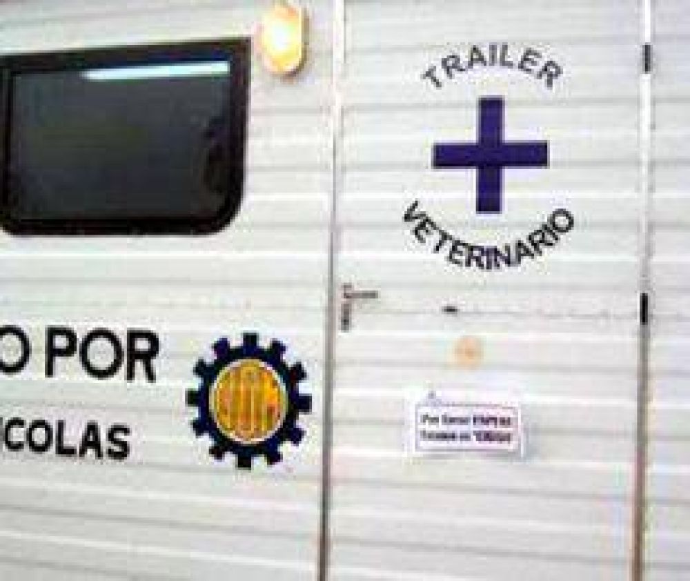Contin�a la vacunaci�n antirr�bica en barrios  