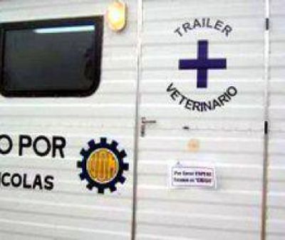Contin�a la vacunaci�n antirr�bica en barrios  