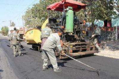 Culmina la pavimentaci�n en Av. 1� de Mayo