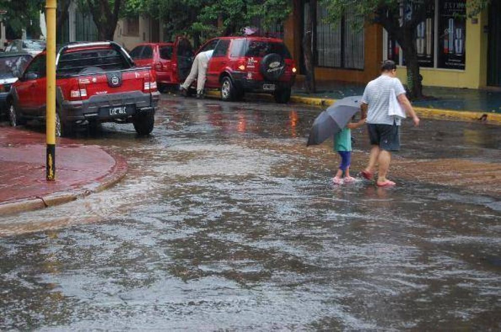 Hasta ahora se precipitaron 44,4 mil�metros de agua en Posadas