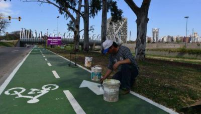 La ciclov�a suma 3 kil�metros junto al r�o
