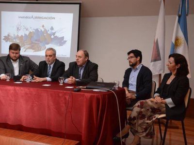 Irrigaci�n present� por primera vez el balance h�drico de Mendoza