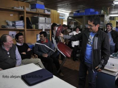 Natapof lament� las medidas de fuerza y anunci� soluciones para el Corral�n