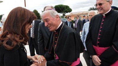 Cristina Kirchner lleg� a Roma para su encuentro con el Papa