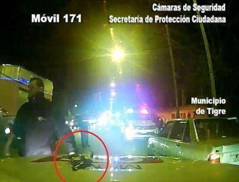 Detienen a un conductor armado en Tigre