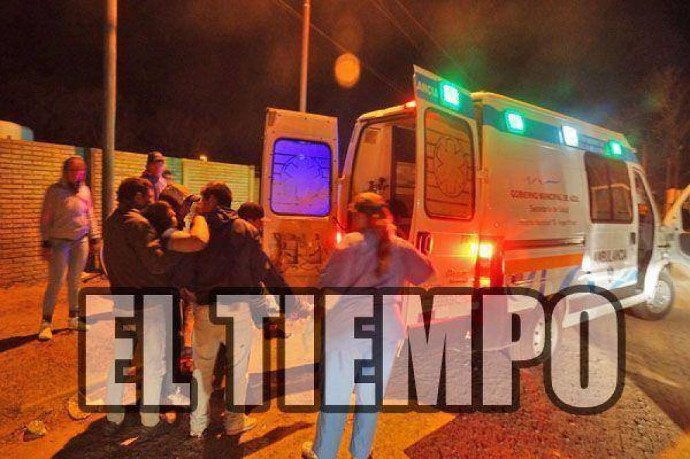 HERIDO EN UNA PIERNA DE UN DISPARO
