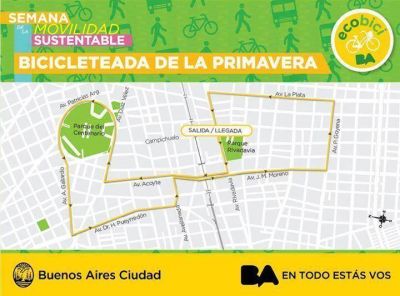 Bicicleteada por el D�a de la Primavera