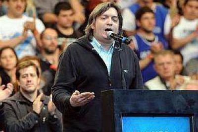La C�mpora no descarta una postulaci�n de M�ximo en 2015