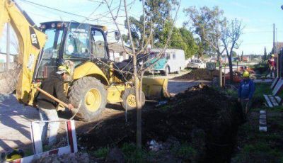 Avanza la extensi�n de la red de gas
