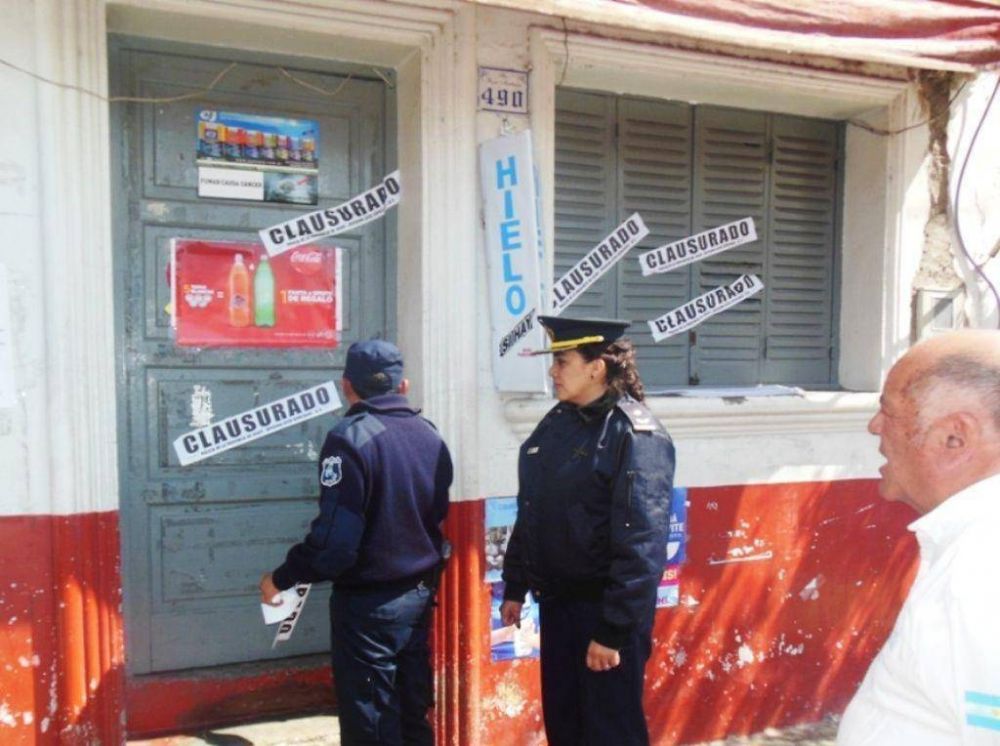 Clausuraron locales comerciales