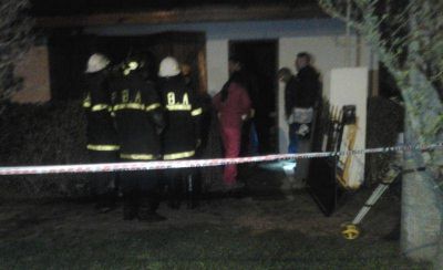 La mujer quemada en su casa fue asesinada de siete pu�aladas