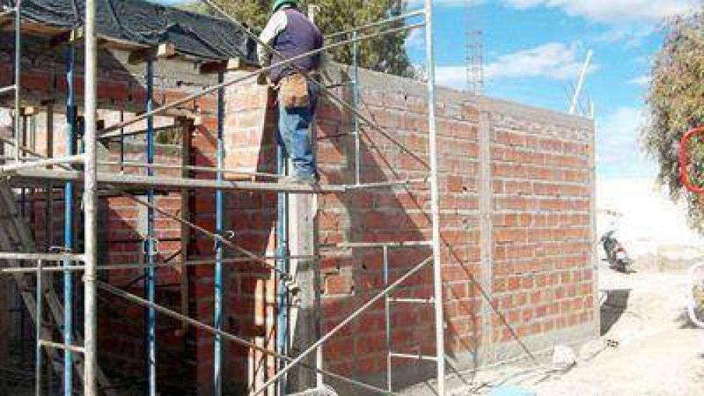 Construyen aulas en las Escuelas 181 y 461 de Madryn