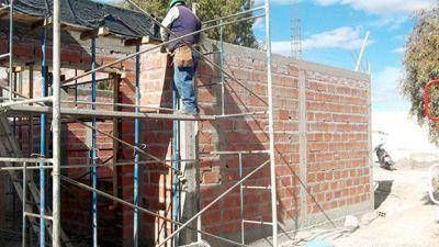 Construyen aulas en las Escuelas 181 y 461 de Madryn