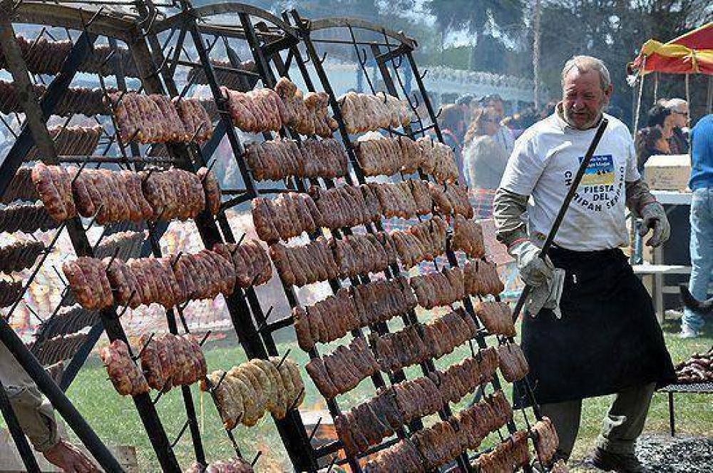 Se vendieron unos 3 mil choripanes en la fiesta serrana