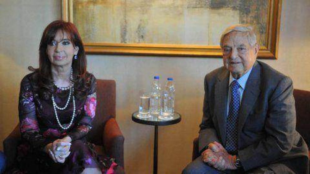 Cristina Kirchner y Soros discutieron sobre 
