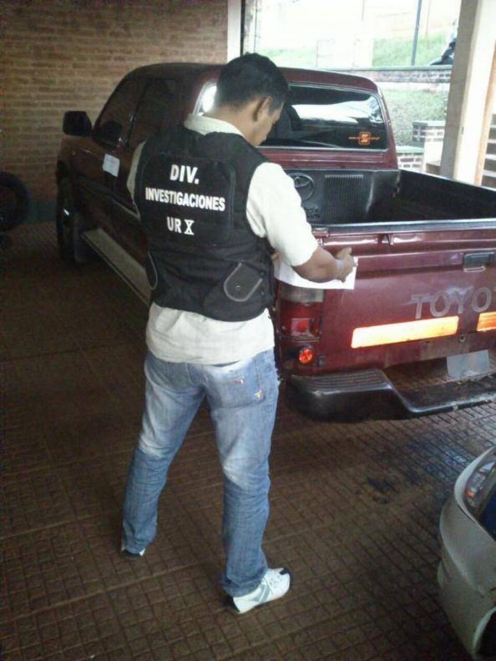Incautaron en Posadas camioneta con motor y chasis adulterado