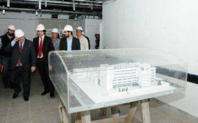 Collia present� los adelantos del Hospital Municipal de Mor�n	