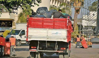 D�a de la Primavera: sacaron 10 camiones de basura m�s que en 2013