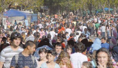Chicos, j�venes y grandes recibieron a la Primavera disfrutando al aire libre