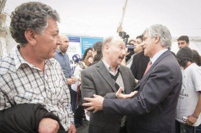 Inza estuvo presente en Olavarr�a en el inicio del juicio de Monte Pelloni