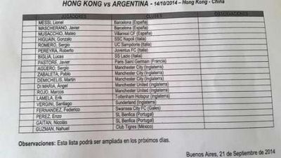 Messi s�, Tevez despu�s