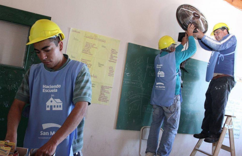 El Municipio ya instal� 200 ventiladores en 18 colegios