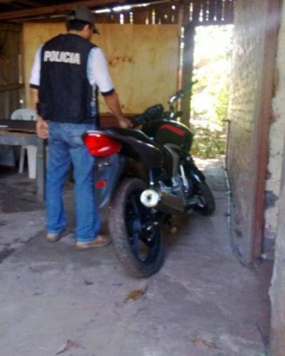 Recuperaron una moto robada en Eldorado