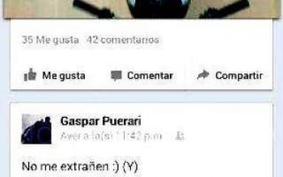 Baradero: Hackearon la cuenta de Facebook de joven que muri� en accidente de tr�nsito