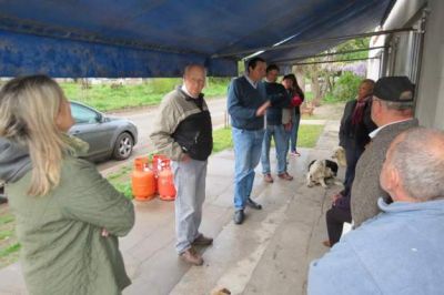 Visita barrial del Intendente