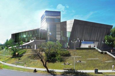 Se empieza a construir un nuevo centro de convenciones en el Parque Urquiza