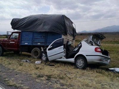 Tr�gico accidente en Ruta Nacional N� 66