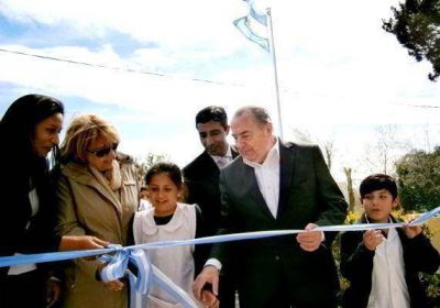 Jorge encabez� inauguraciones en Algarrobo