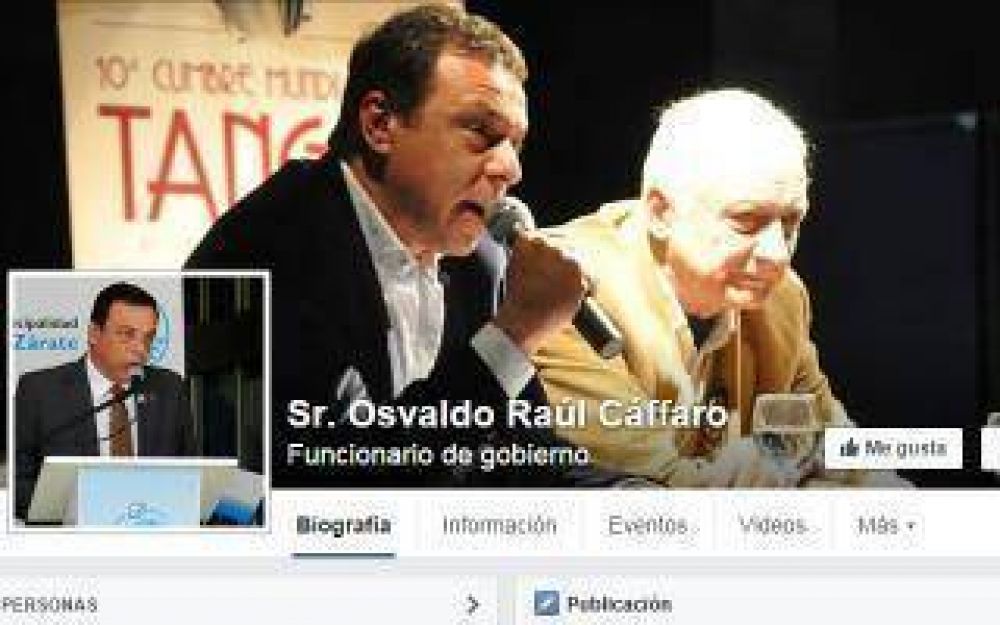 Z�rate: Adviertien por Facebook falso del Intendente C�ffaro