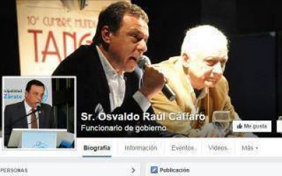 Z�rate: Adviertien por Facebook falso del Intendente C�ffaro