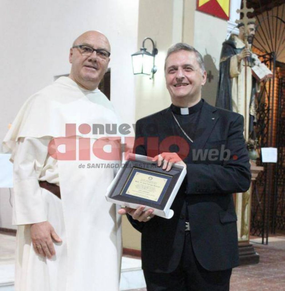 Monse�or Ariel Torrado ya es parte del Rotary Francisco de Aguirre