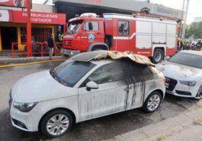 Incendio en concesionaria dej� p�rdidas millonarias 